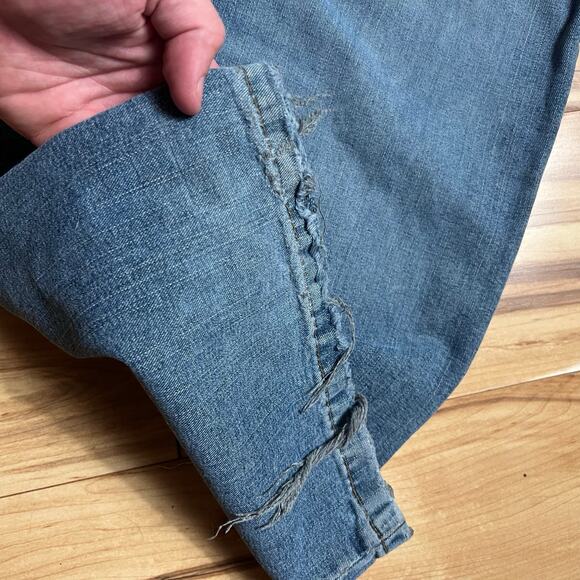 VINTAGE Y2K Baggy Skater Jeans Size 30X32 Breakdown Wide Leg Retro Streetwear - Picture 8 of 9